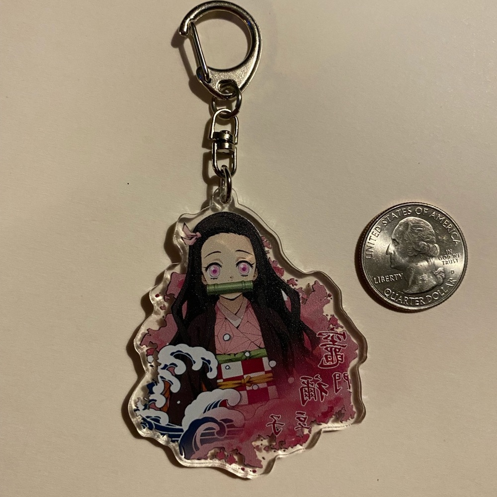 Nezuko Acrylic Keychain - Picture 3 of 4